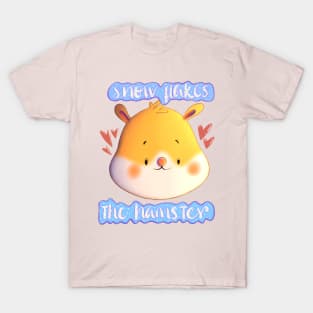 Snowflakes the Hamster - Onesie Design - Onesies for Babies T-Shirt